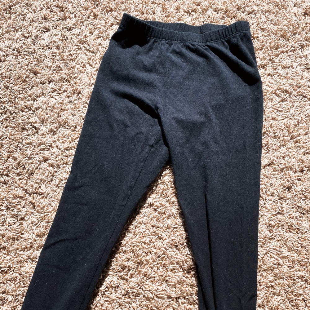 Black lounge leggings